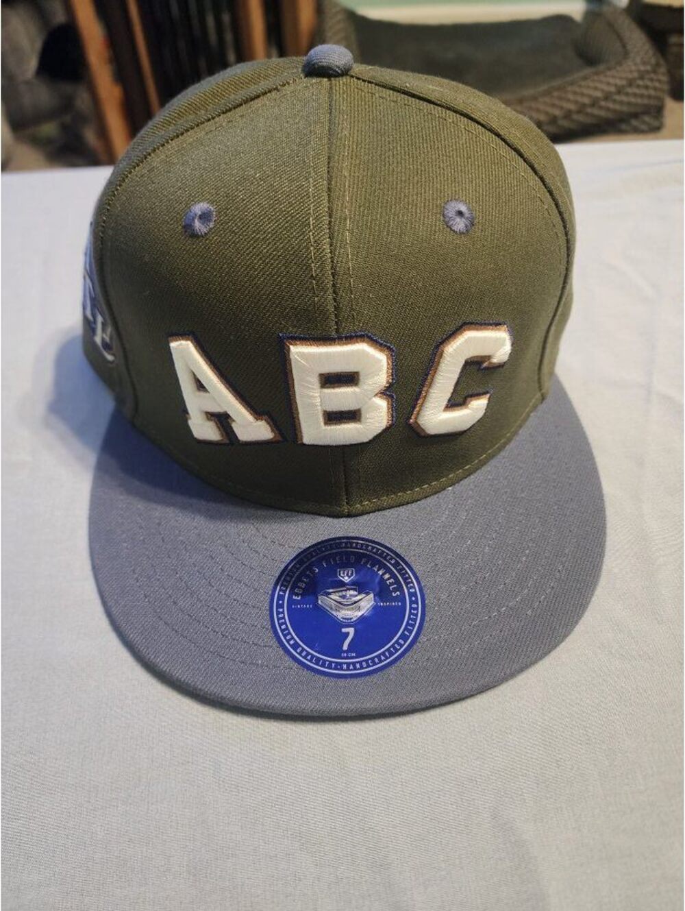 ABC Atlanta Green and Gray Snapback Hat